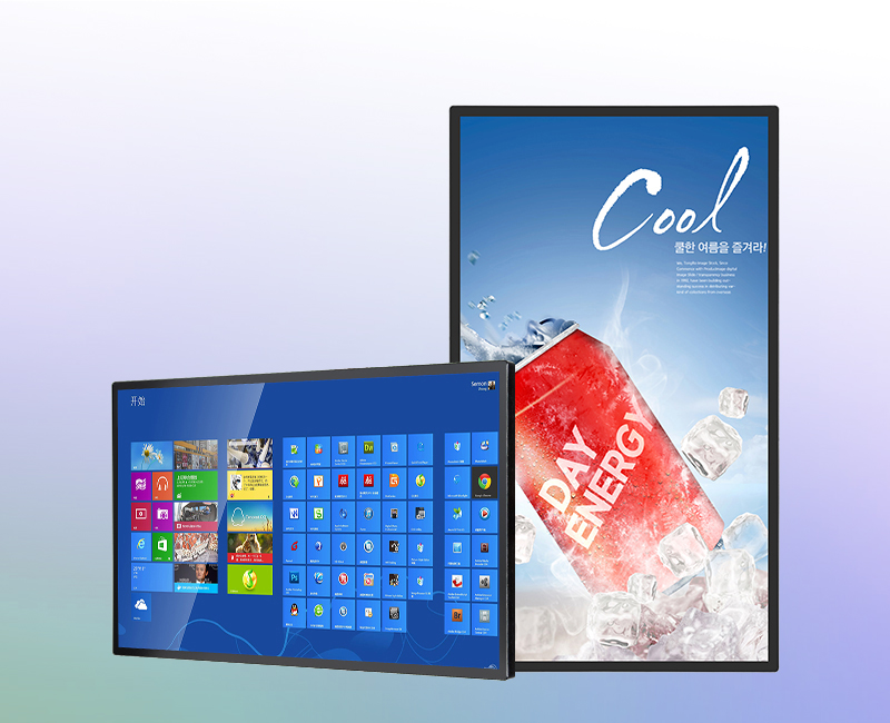 Березино 43 inch wall mounted advertising machine